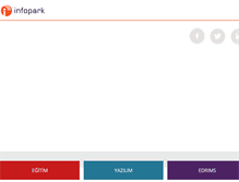Tablet Screenshot of infopark.com.tr